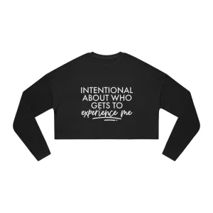 INTENTIONAL Cropped Sweatshirt