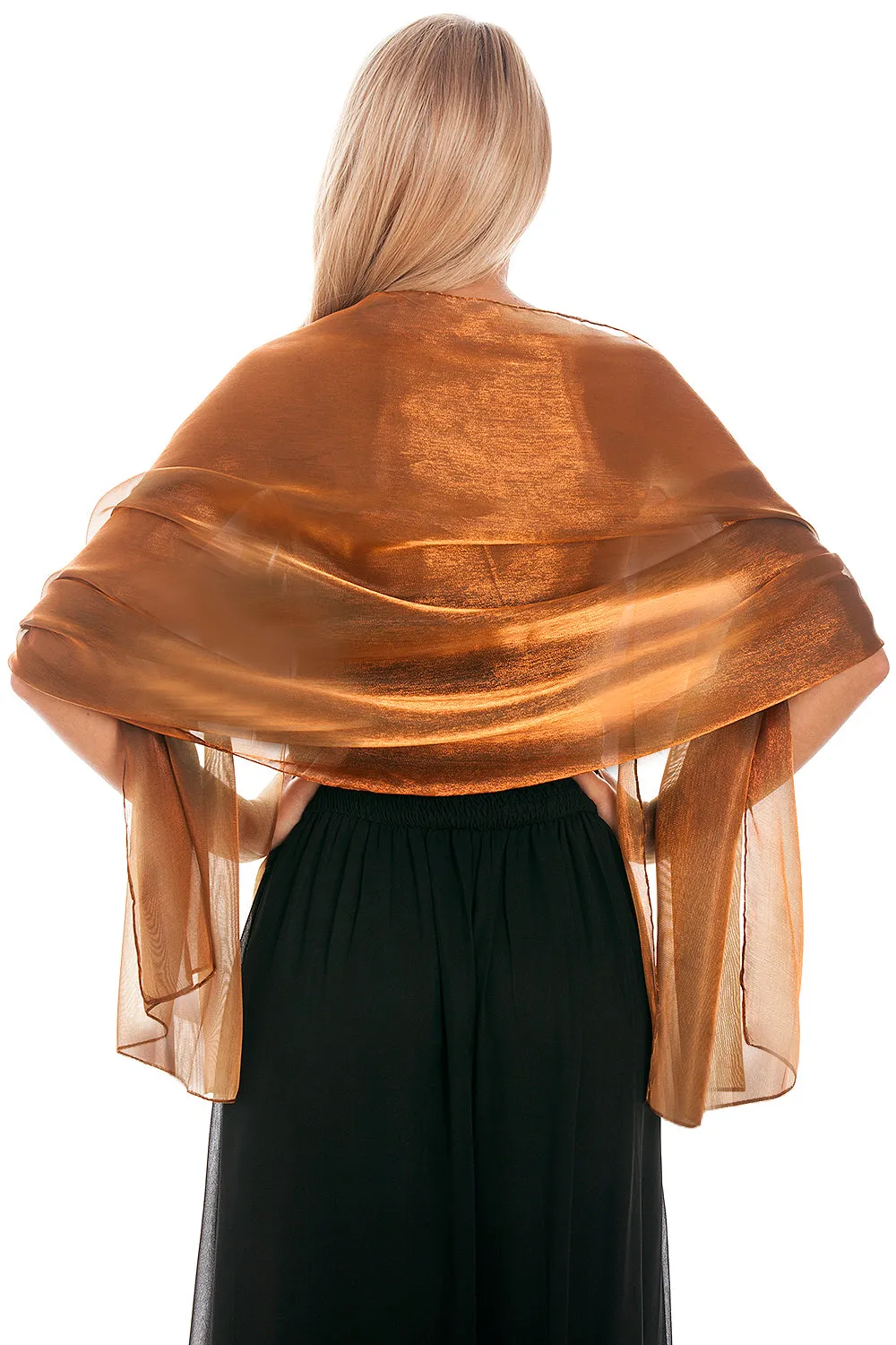 Iridescent Brown Shawl