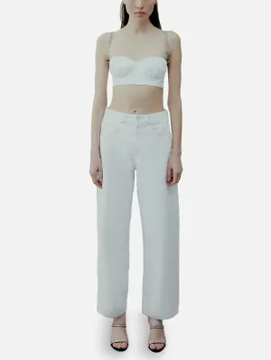 Isla White Denim Pants