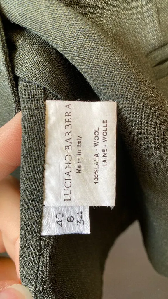 Italian Fine Wool Blazer