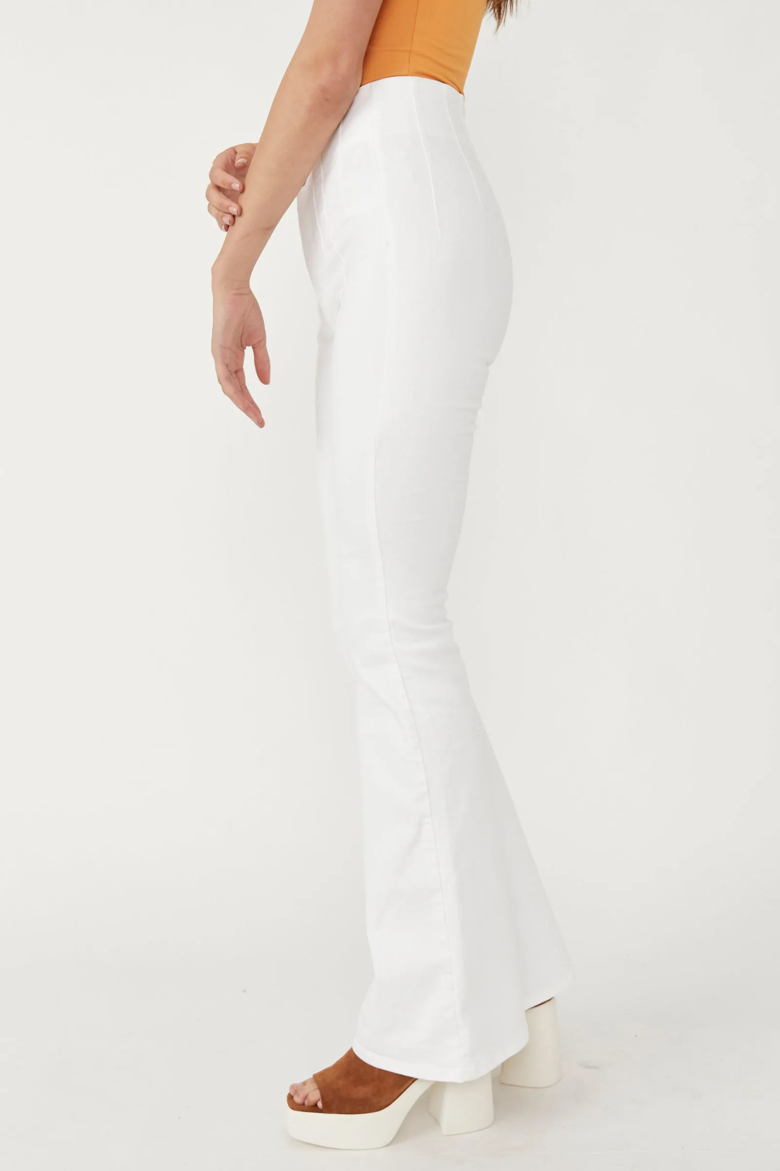 Jayde Flare Pure White