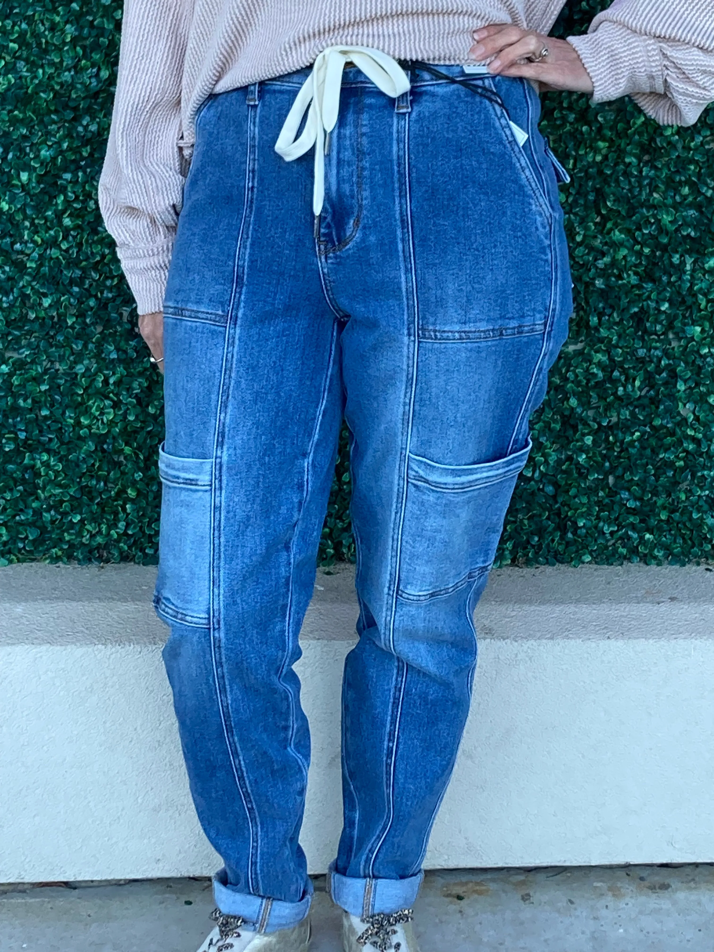 JB Cuffed Cargo Jogger Jeans