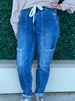 JB Cuffed Cargo Jogger Jeans