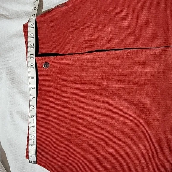 J.Crew Brick Red Corduroy Mini Skirt Size 6