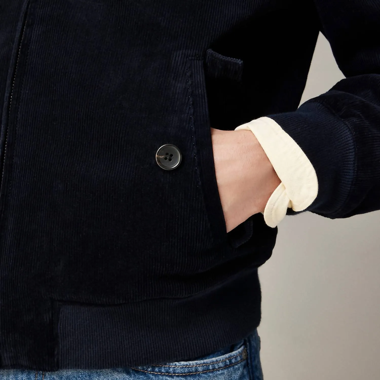 J.Crew - Harrington Jacket In Cotton Corduroy