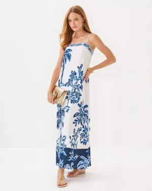 Jesslyn Silk Maxi Slip Dress (Tall Tales)