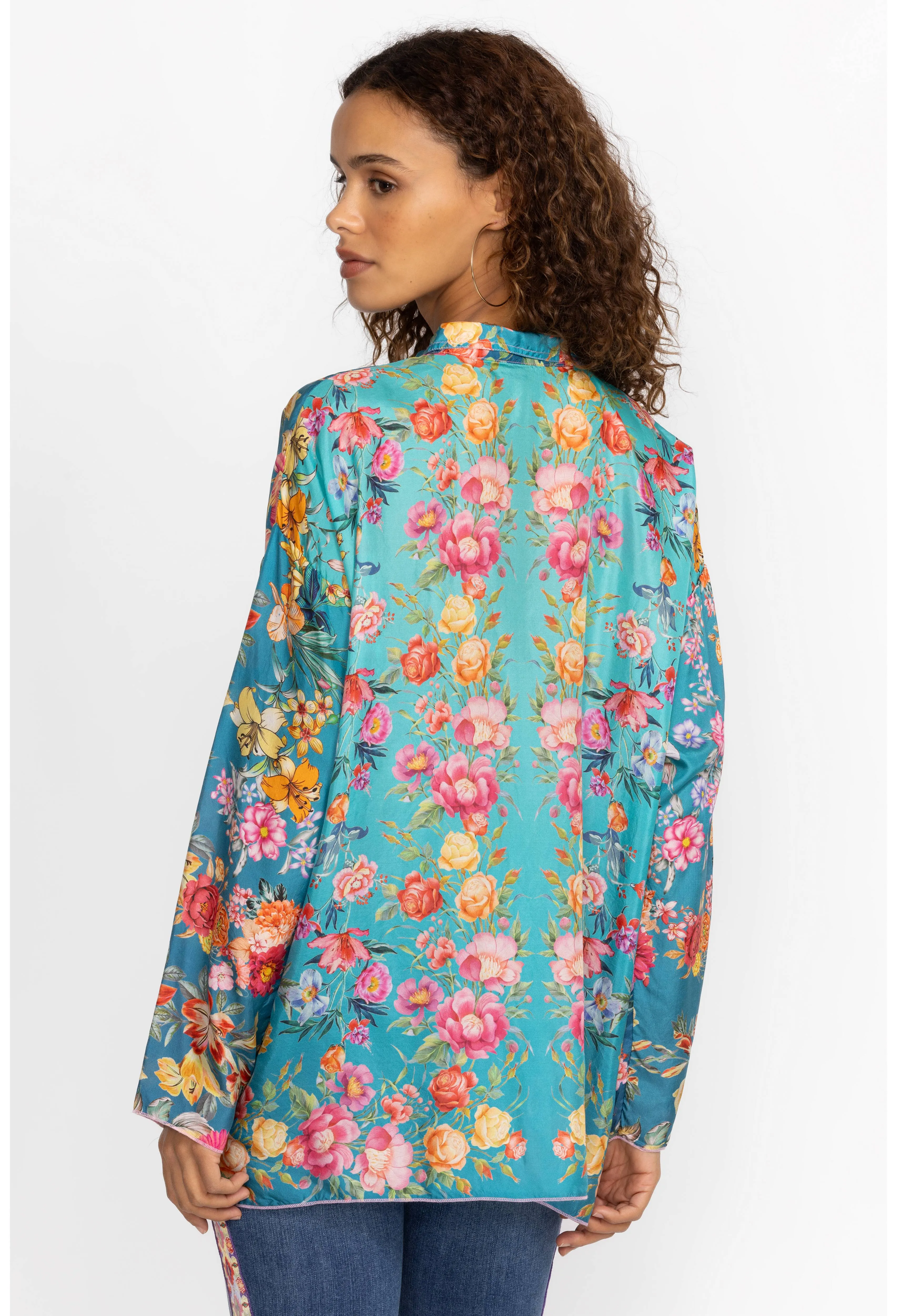 Johnny Was Neutra Mara Blouse