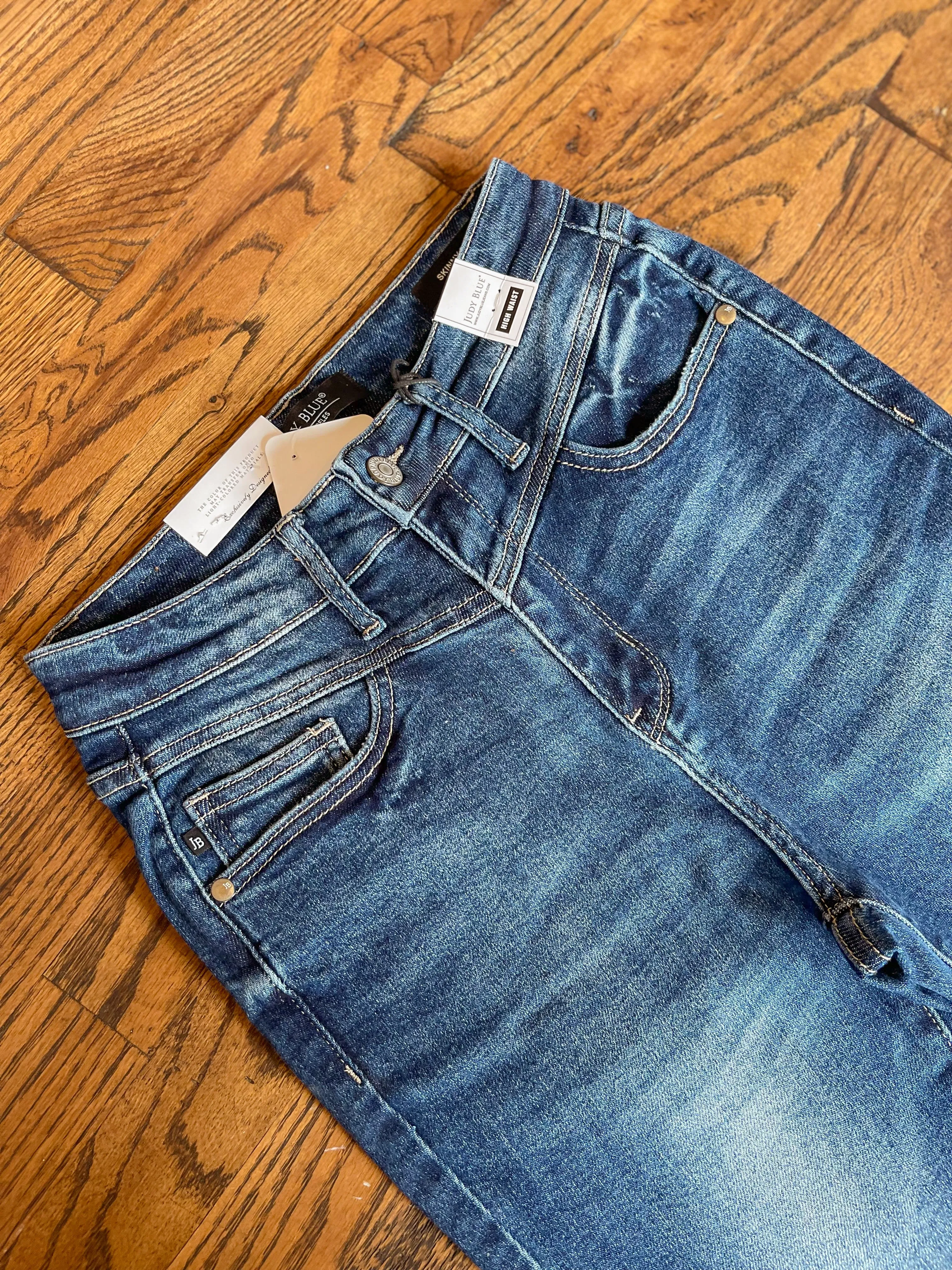 Judy Blue || Alexi Hi-Rise Front Yoke Skinny Jean