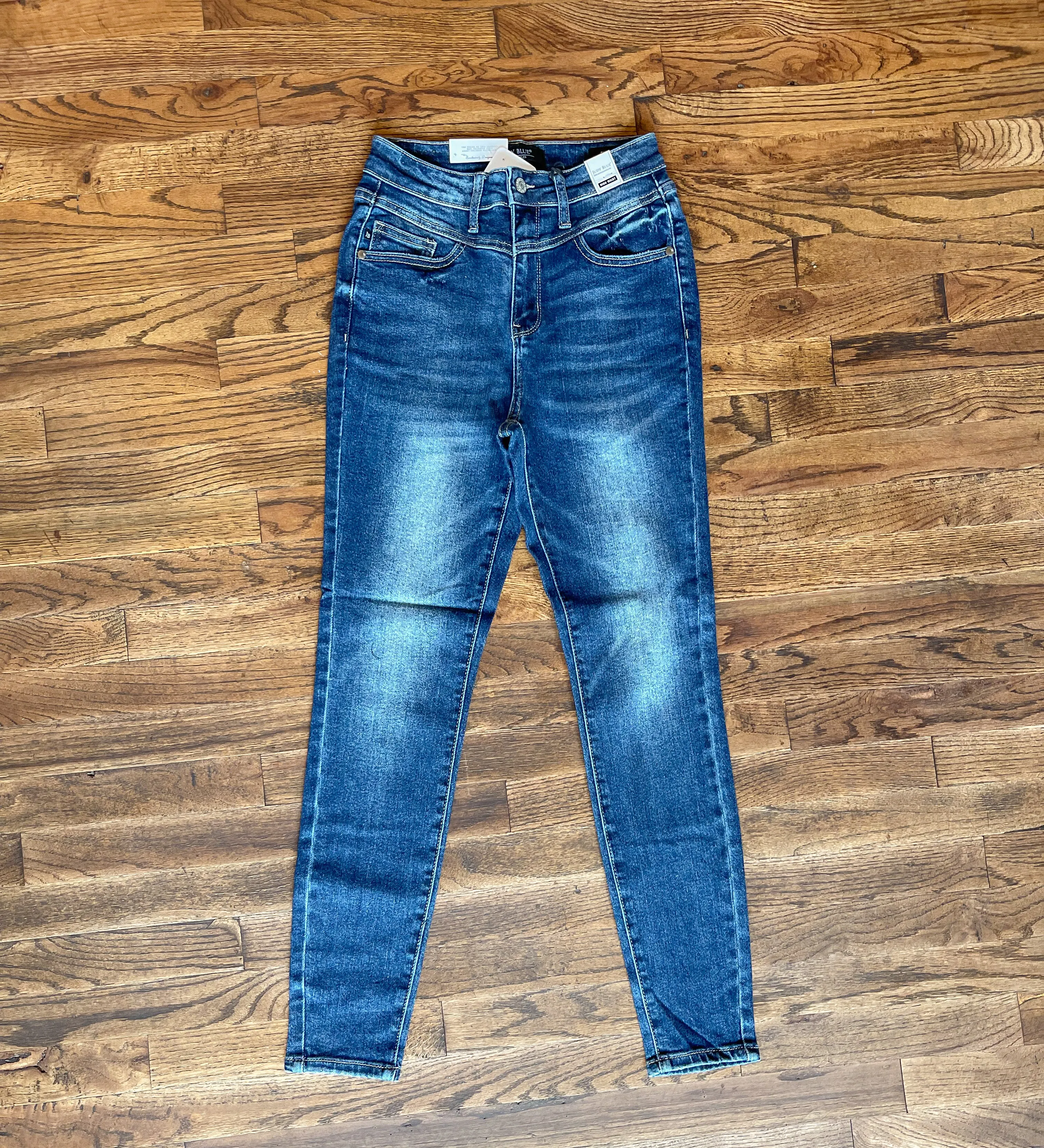 Judy Blue || Alexi Hi-Rise Front Yoke Skinny Jean
