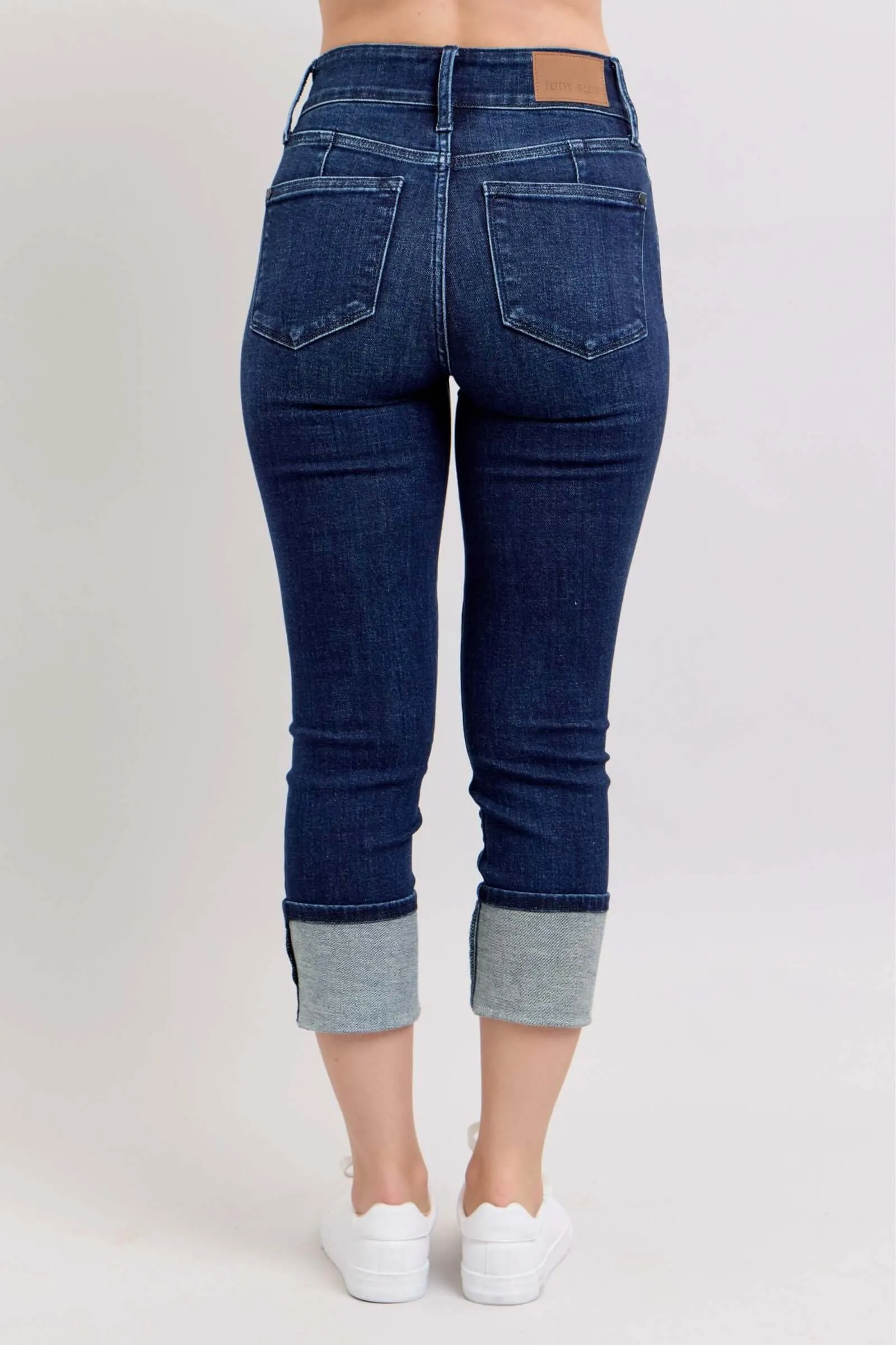 Judy Blue “Double-Up” High Waist Capris