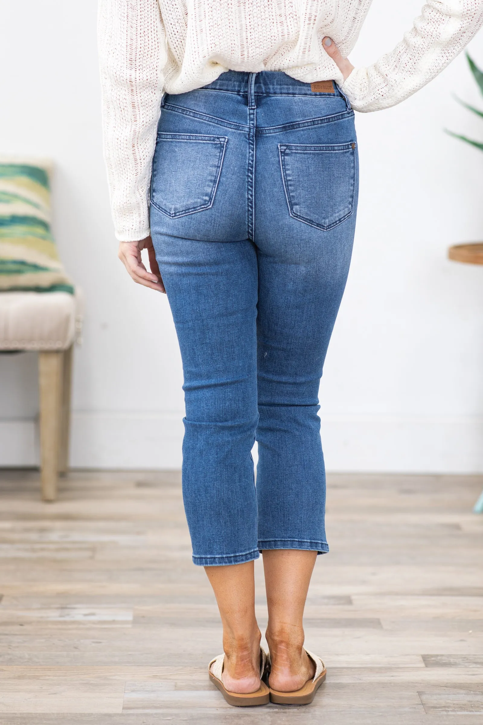 Judy Blue Pull On Cooling Denim Capris