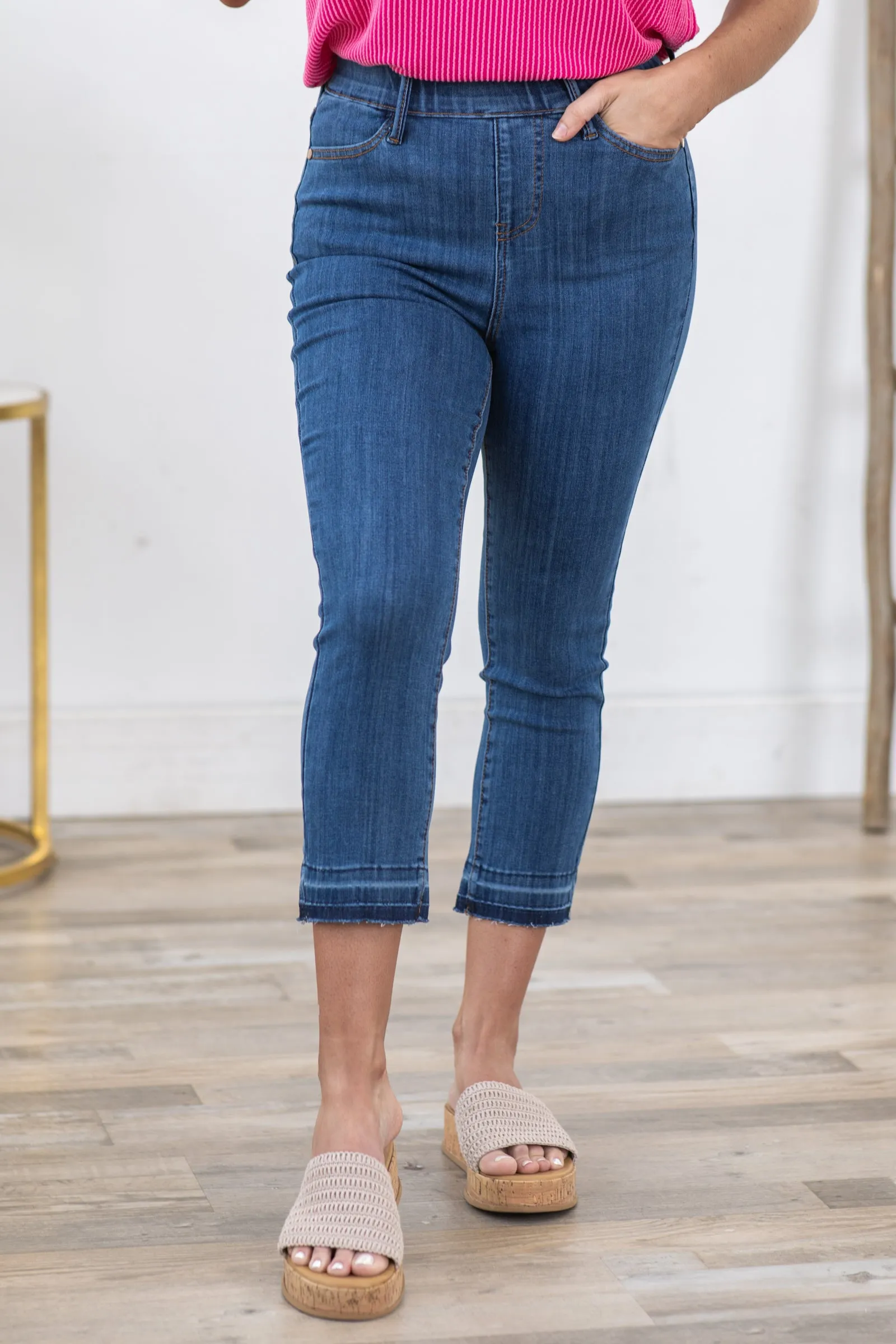 Judy Blue Ultimate Comfort Pull On Capris