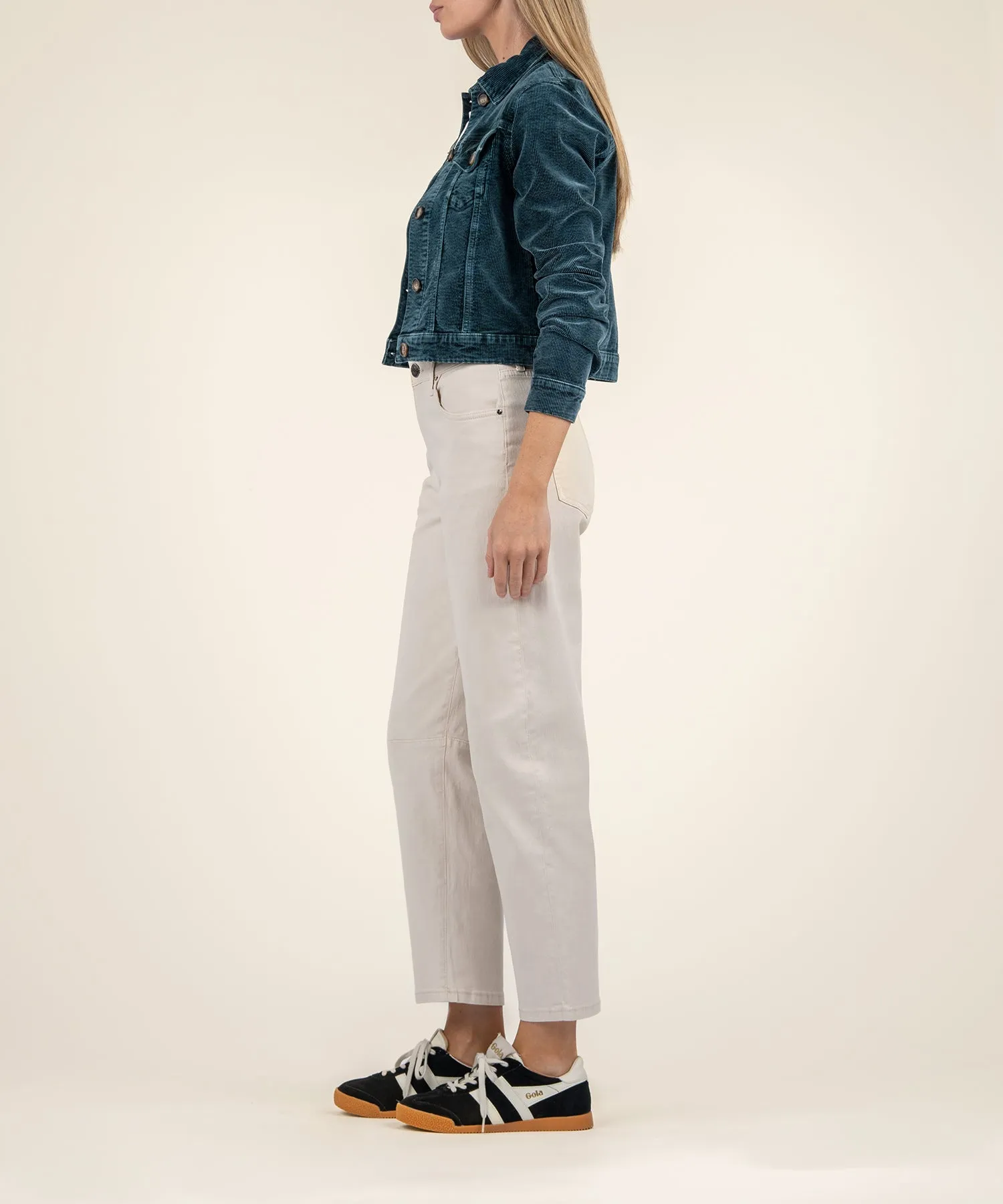 Julie Corduroy Crop Jacket - FINAL SALE