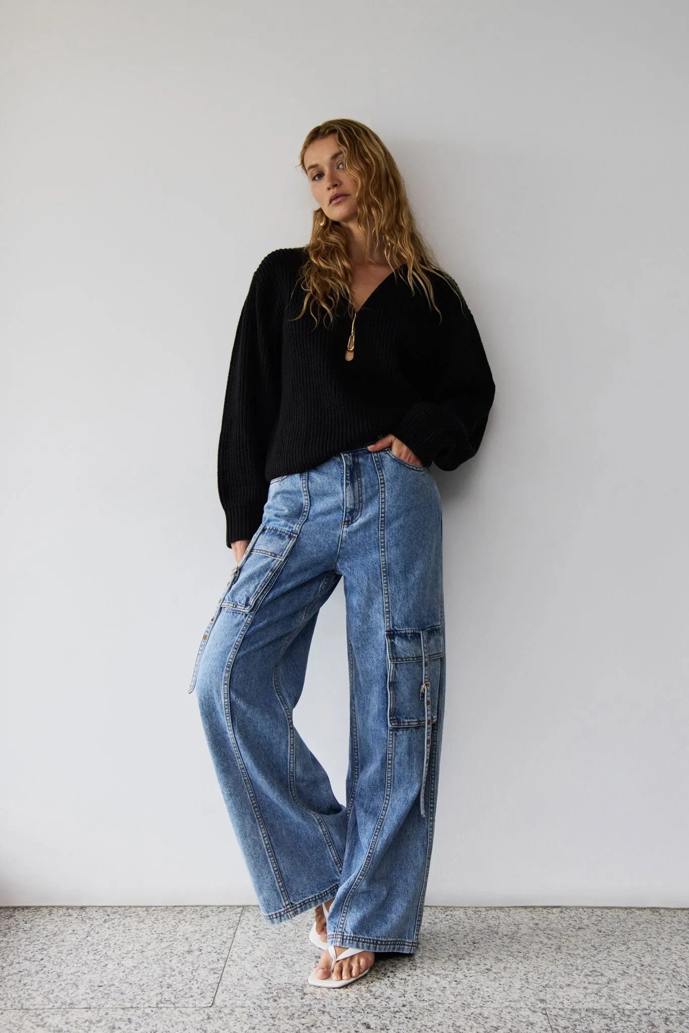 Juno Cargo Jeans