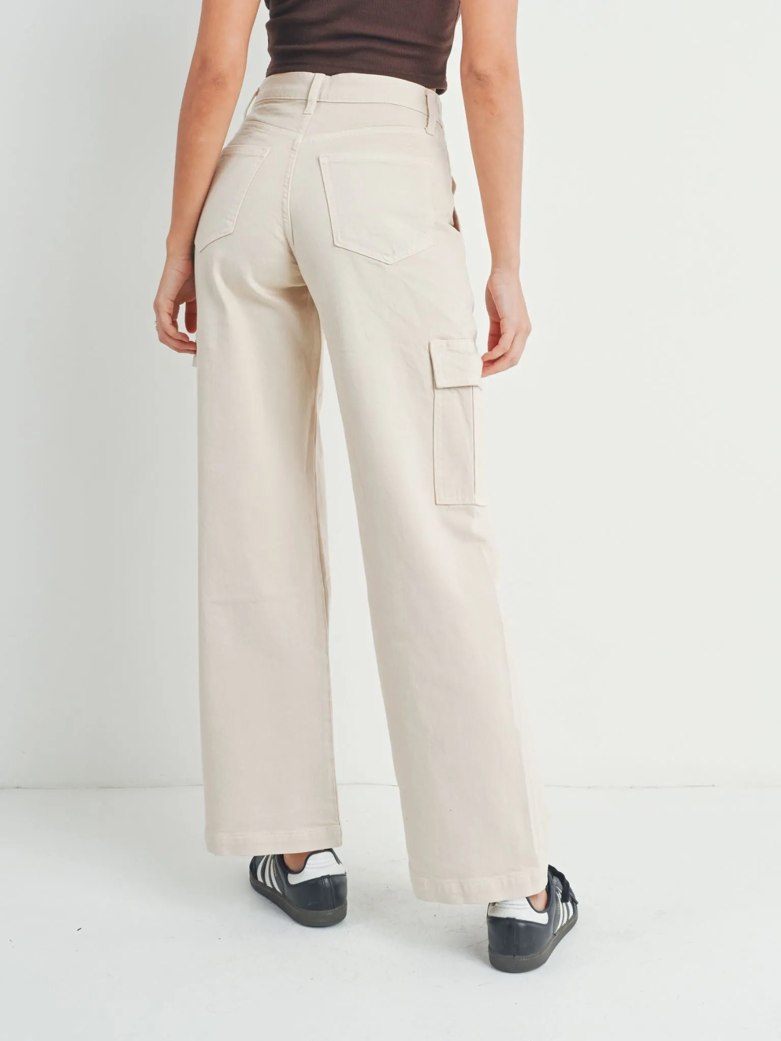 Just Black Oat Lightweight Stretch Cargo