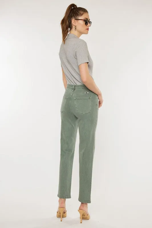 KanCan Ultra High Rise Straight Cut 90s Jeans