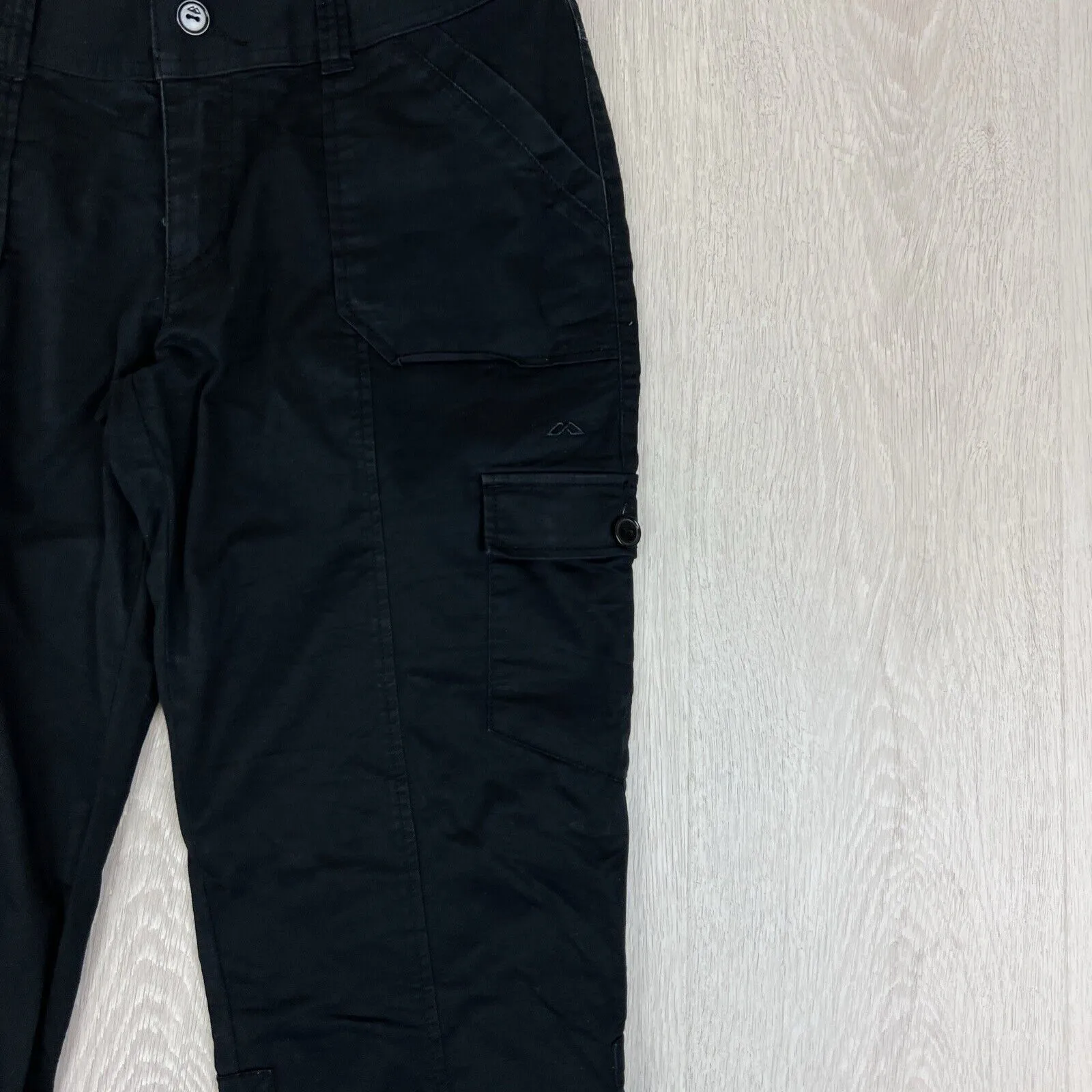 Kathmandu Womens Black Outdoor Adventure Cargo Pants Size 10