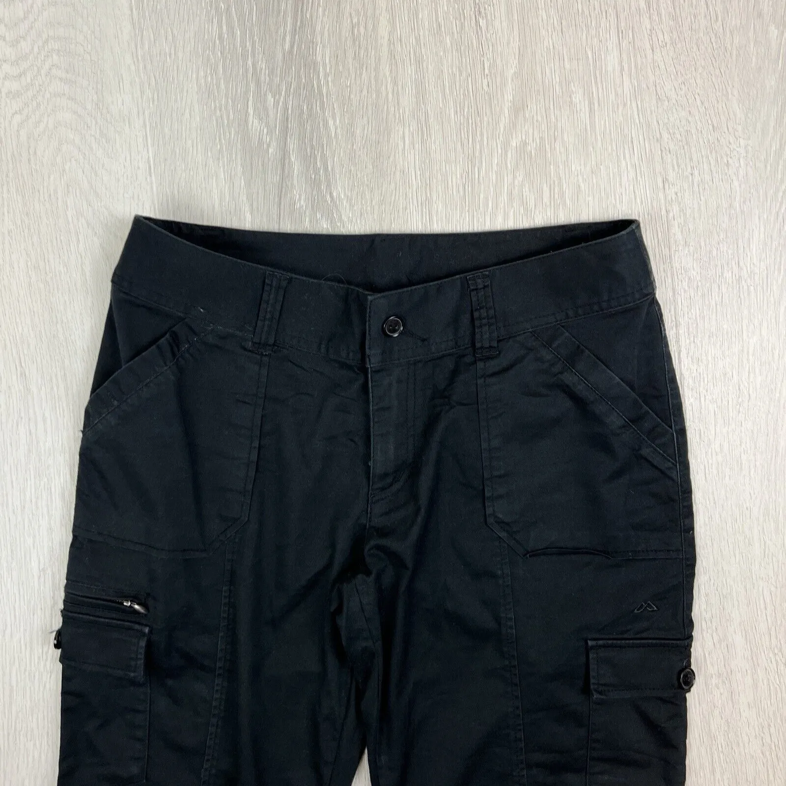 Kathmandu Womens Black Outdoor Adventure Cargo Pants Size 10