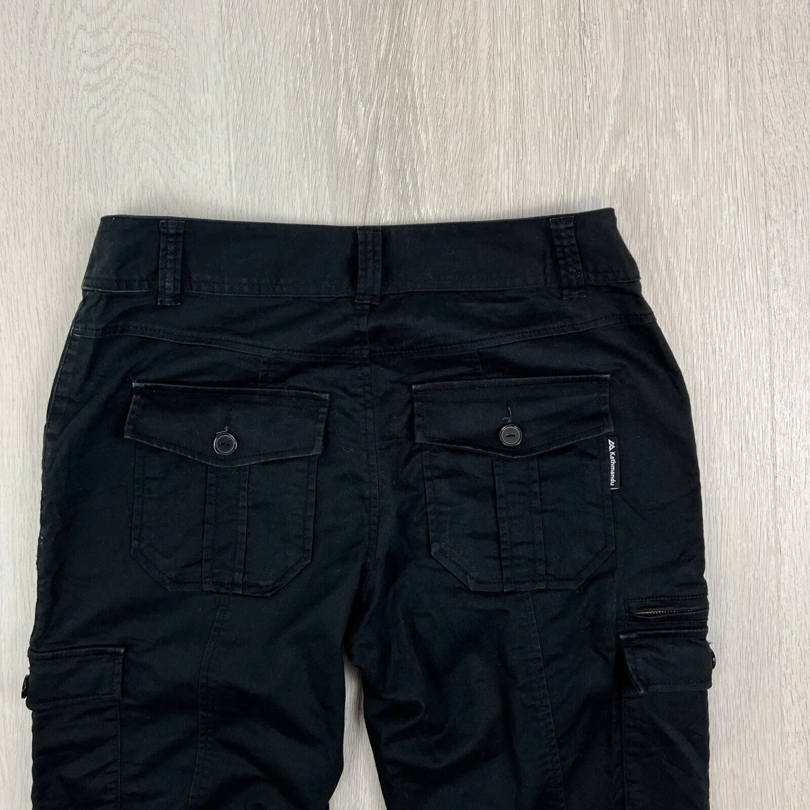 Kathmandu Womens Black Outdoor Adventure Cargo Pants Size 10