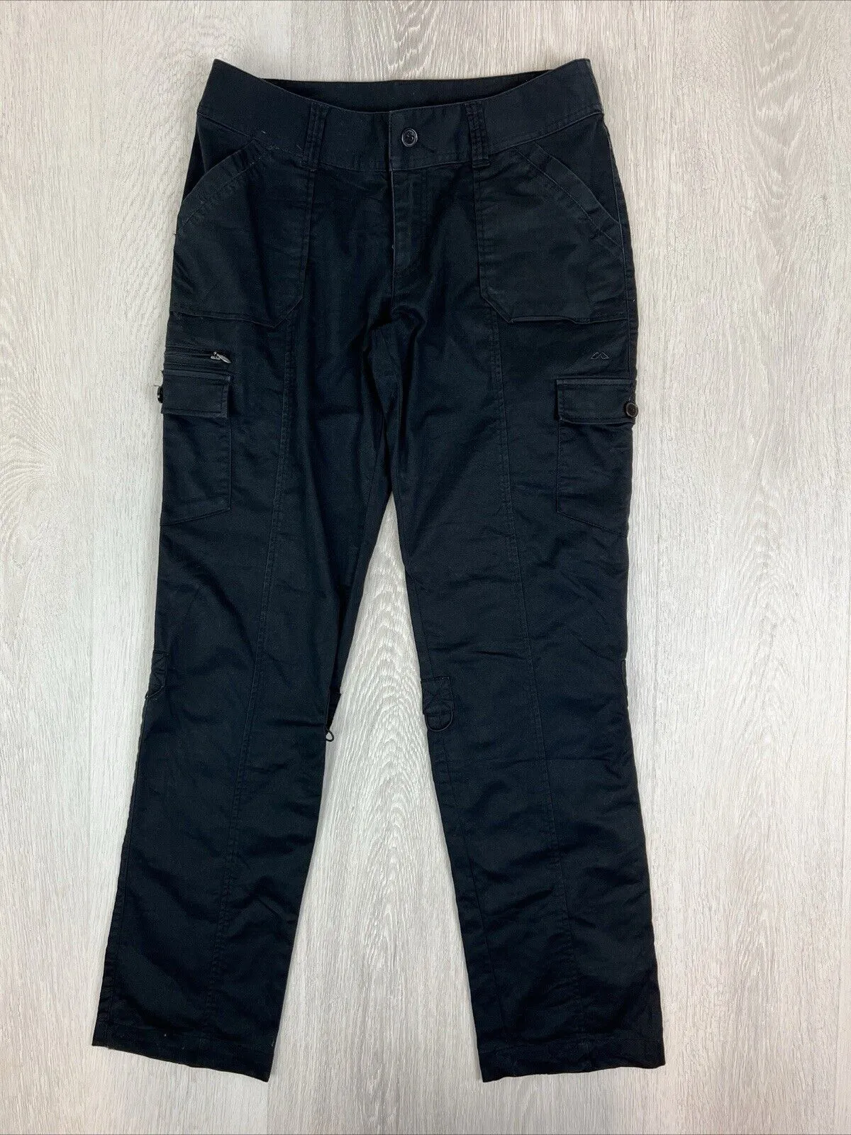 Kathmandu Womens Black Outdoor Adventure Cargo Pants Size 10