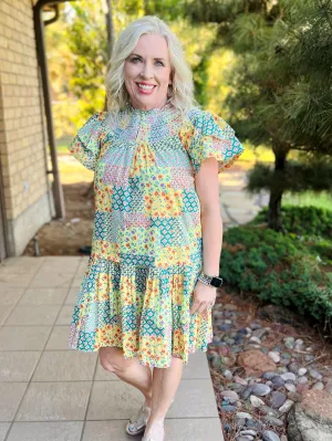 Keep Hoping Smocked Dress