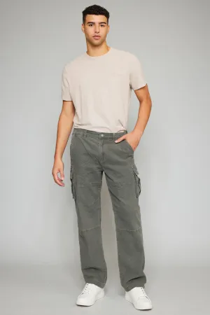 Keith Olive Cargo Pants - Men