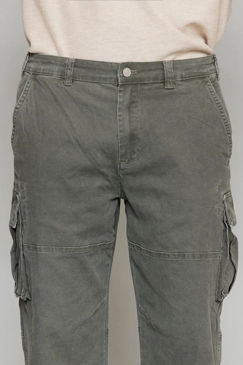 Keith Olive Cargo Pants - Men