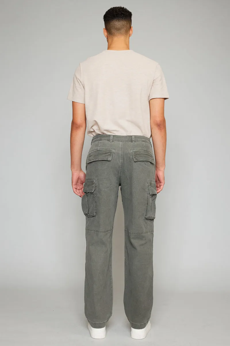Keith Olive Cargo Pants - Men