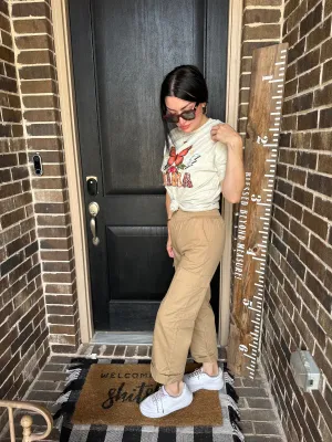 Khaki Cargo Bottoms
