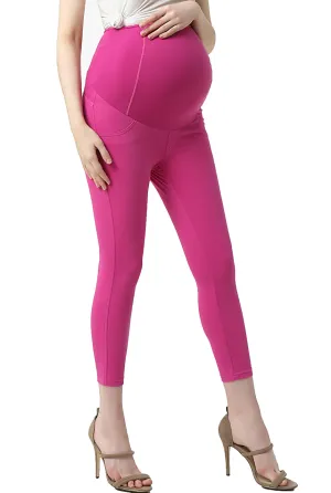 Kimi   Kai Maternity "Tia" Cropped Jeggings