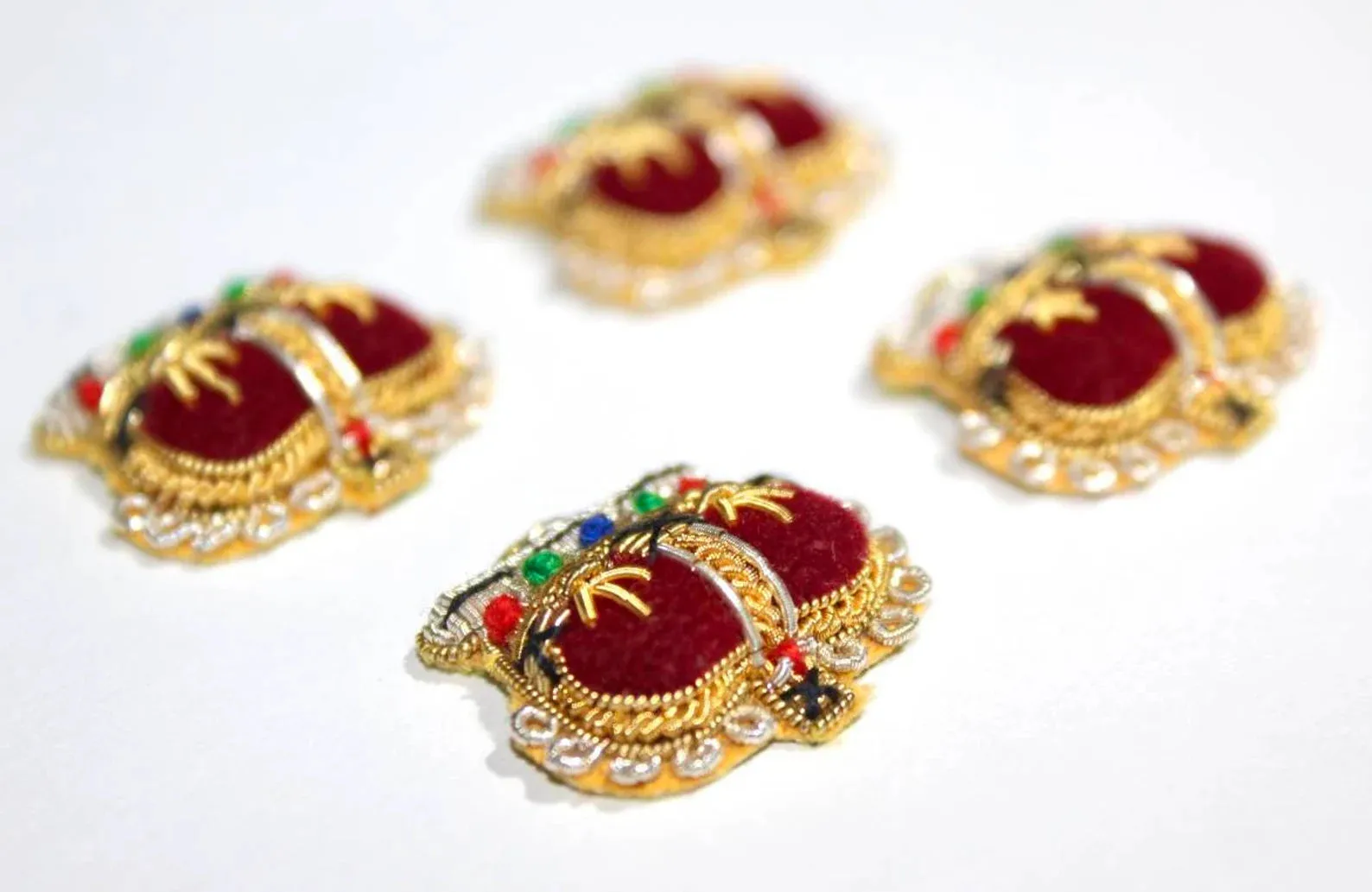 King & Queen Tudor Crown British Army Rank Ceremonial
