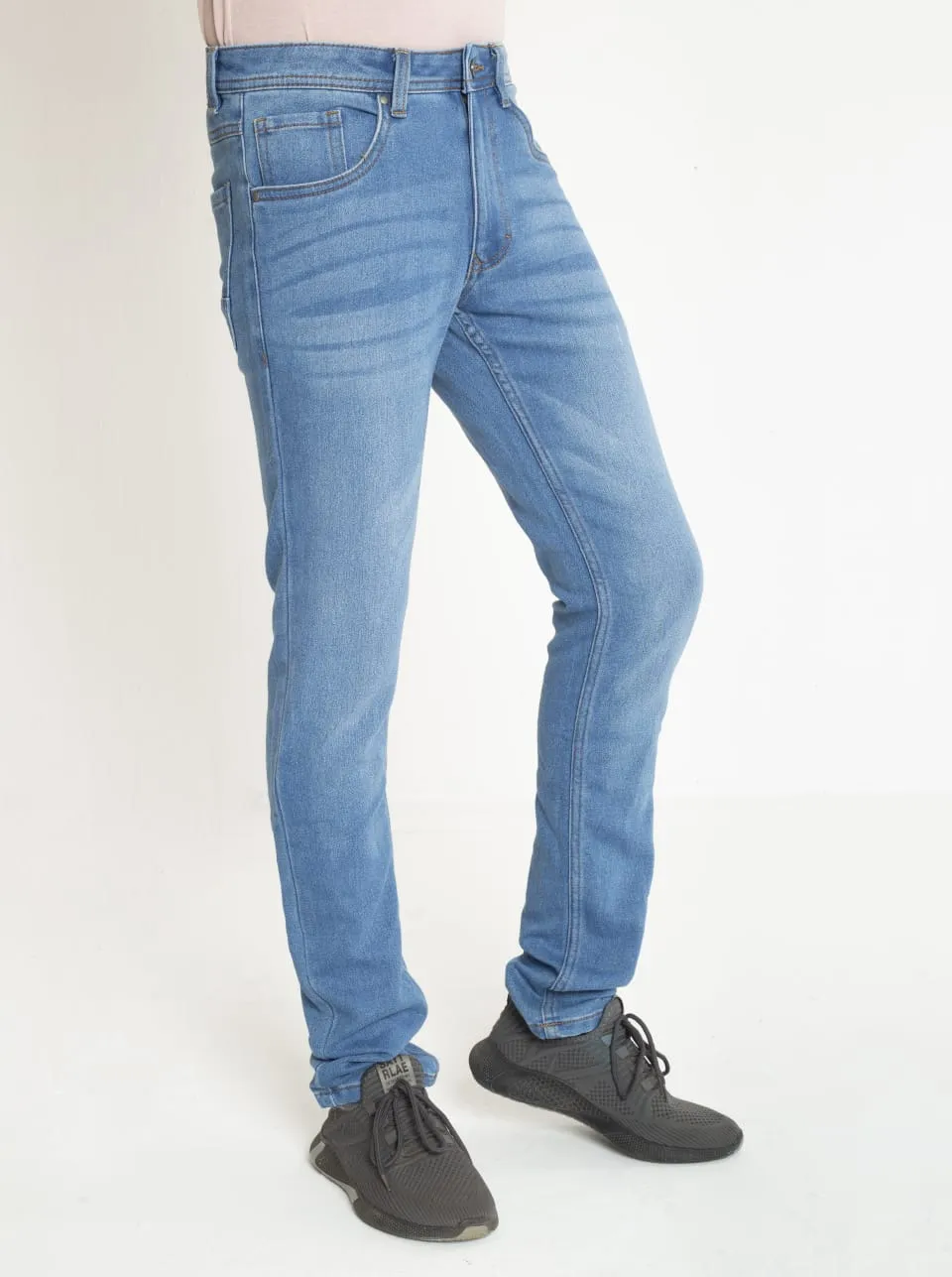 Knit Denim Pant