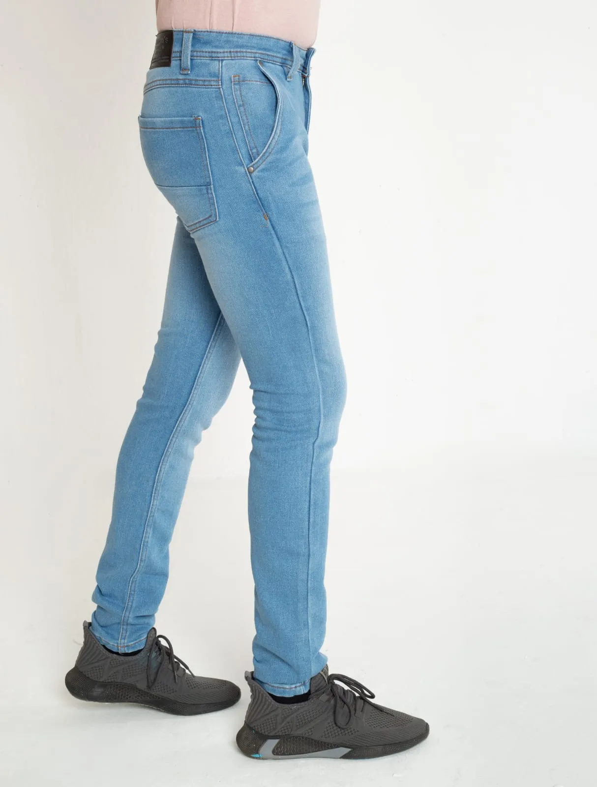 Knit Denim Pant
