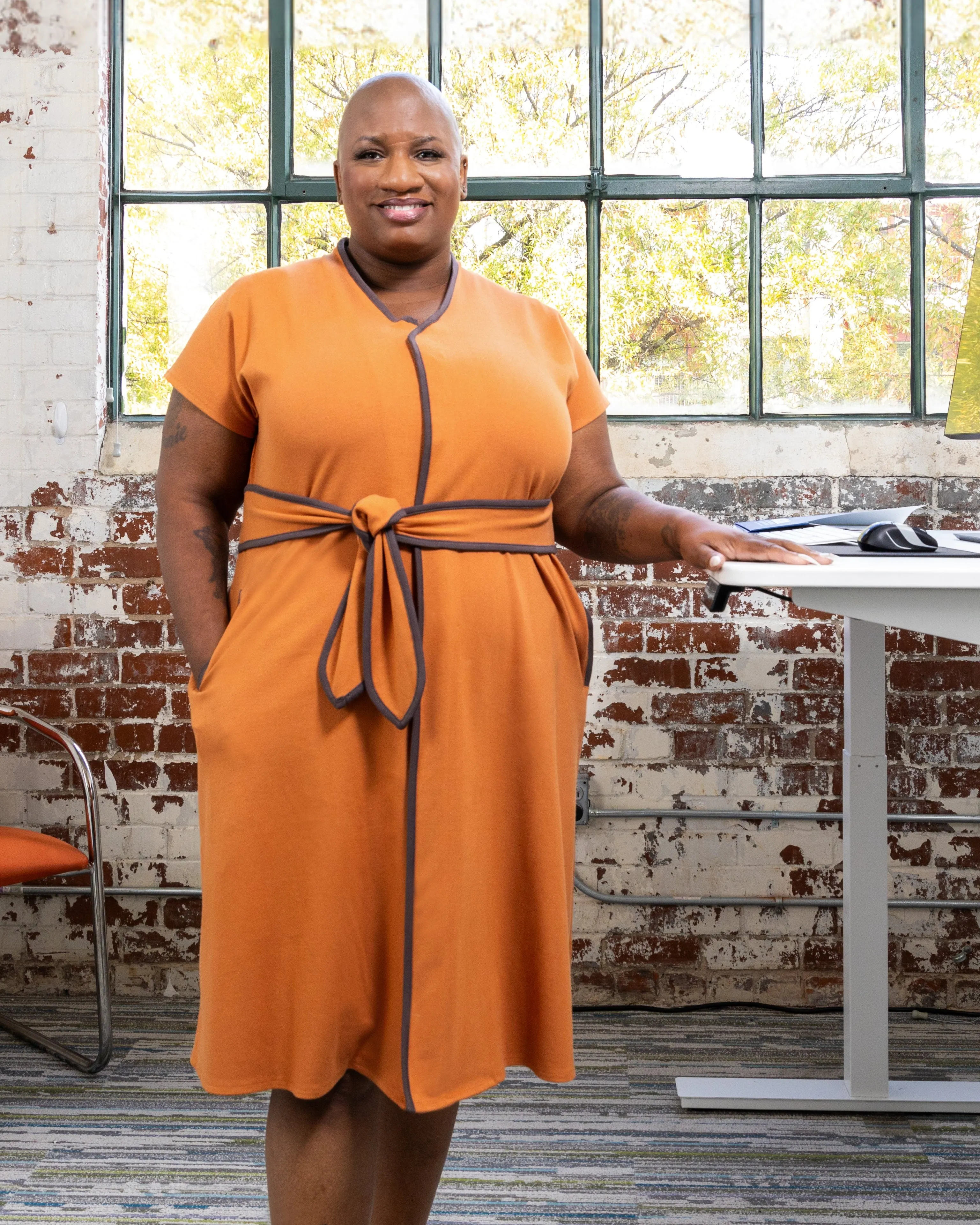 Kristin Midi Dress with Pockets (Combined)