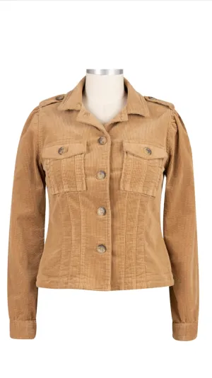 Kyra Camel Corduroy Jacket