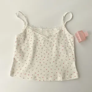 LACE SLIM FIT FASHION VERSATILE CAMISOLE UB98030