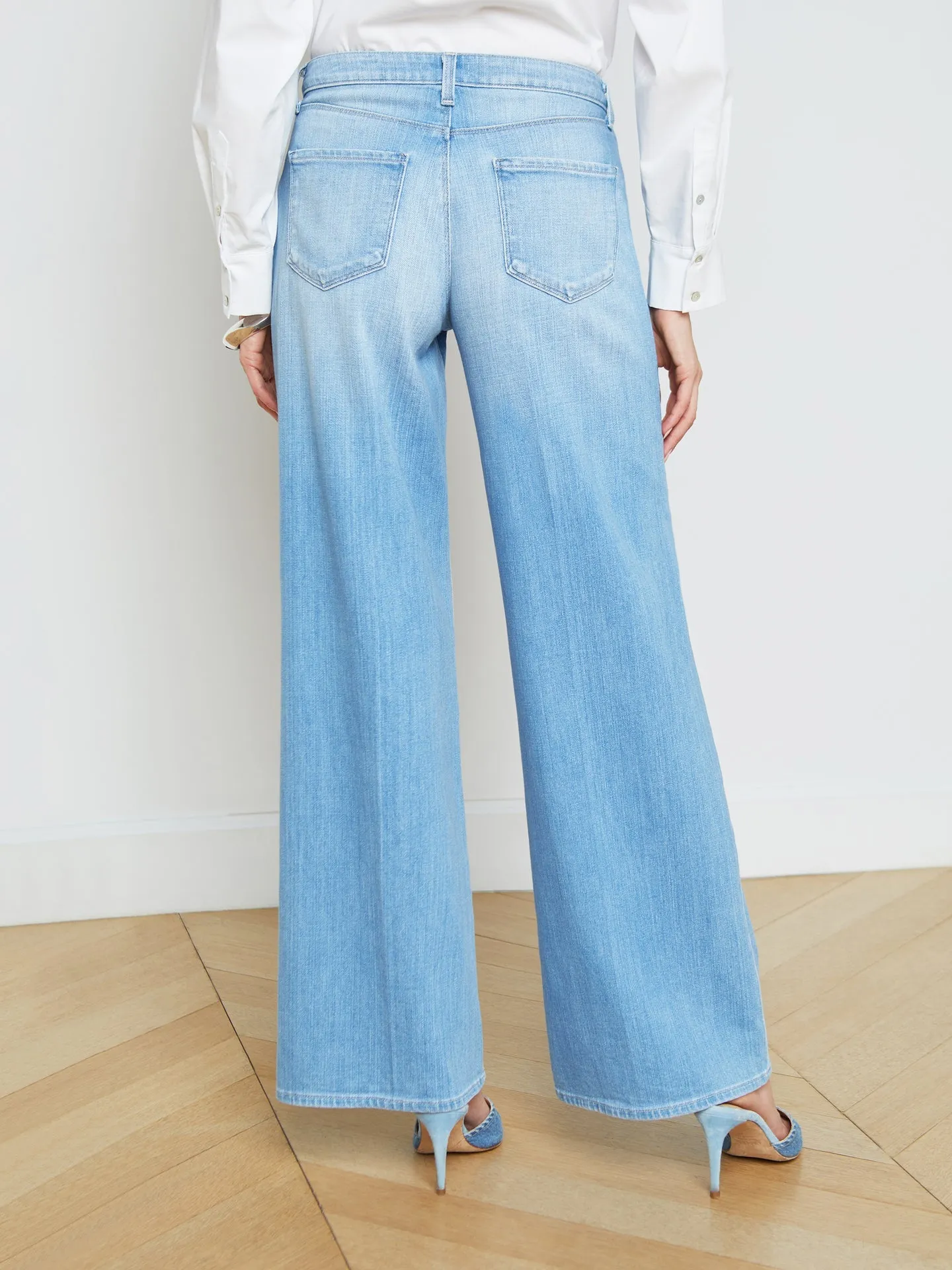 Lagence Alicent Sneaker Wide Leg Jean