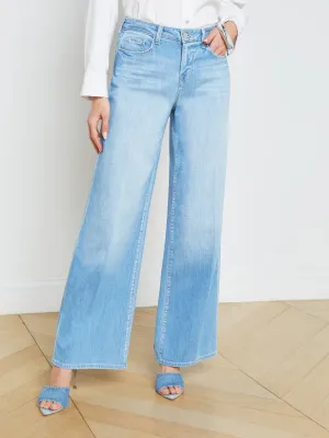 Lagence Alicent Sneaker Wide Leg Jean