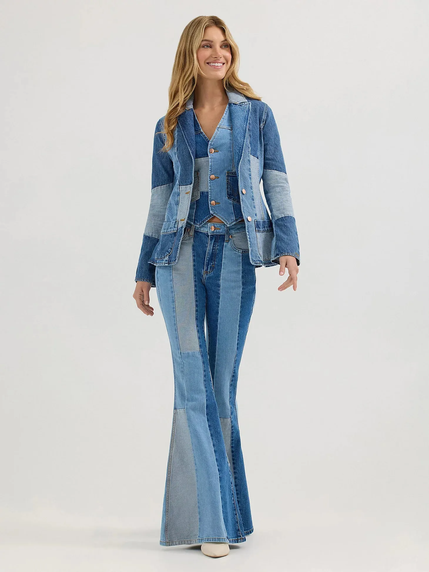 Lainey Wilson Patchwork Blues Blazer