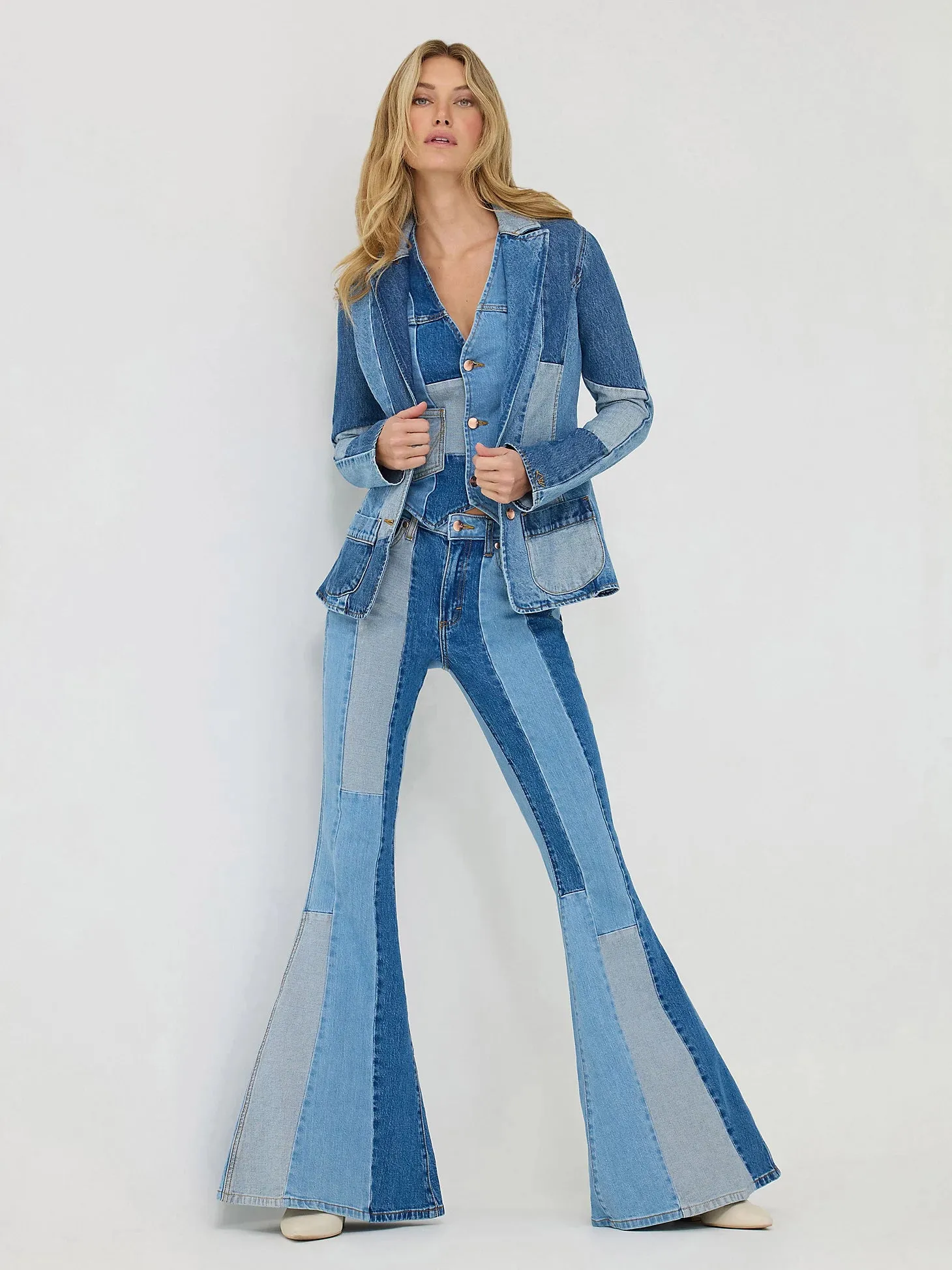 Lainey Wilson Patchwork Blues Blazer