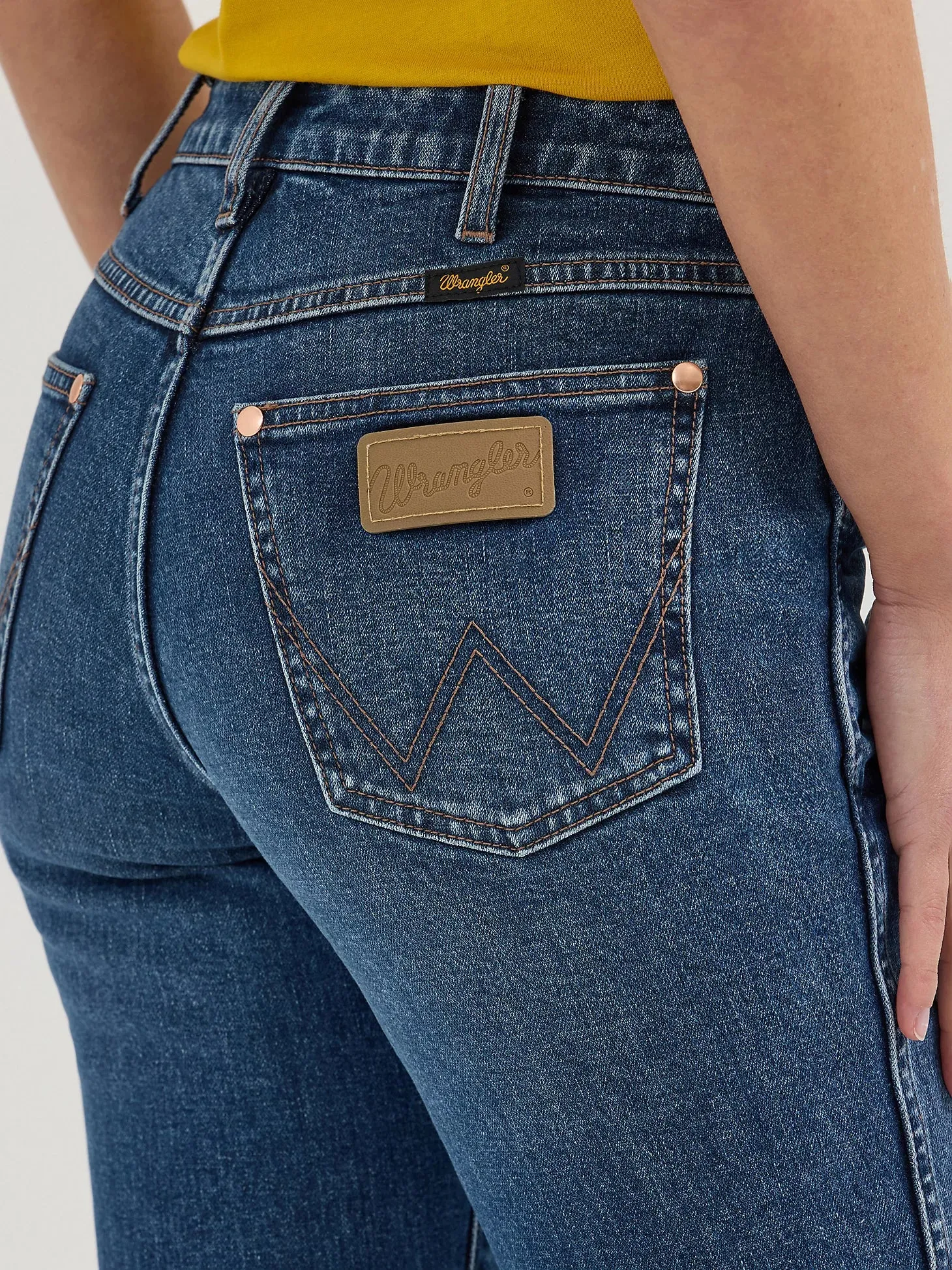 Lainey Wilson X Wrangler Baskin Blue Bell Bottoms