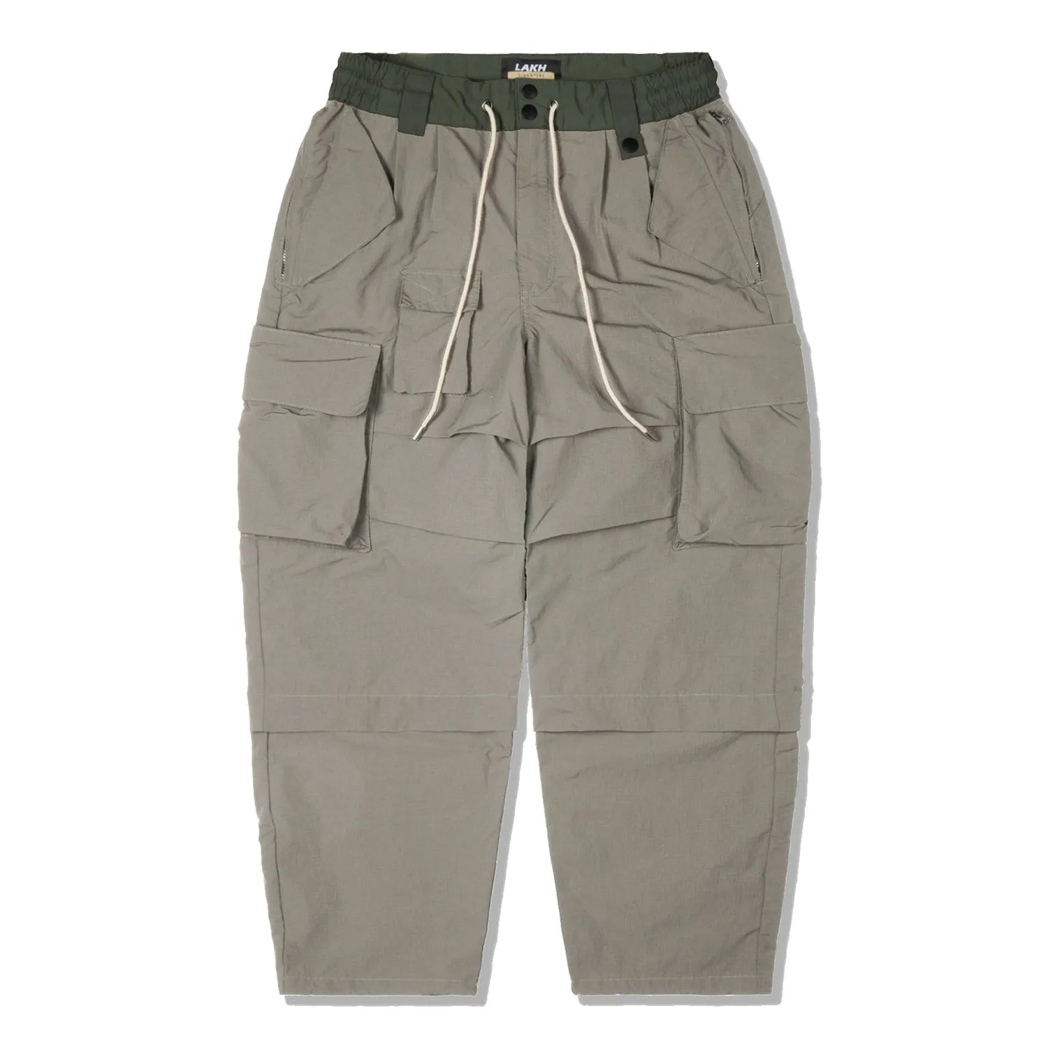 LAKH Adjustable Cargo Pants Ash