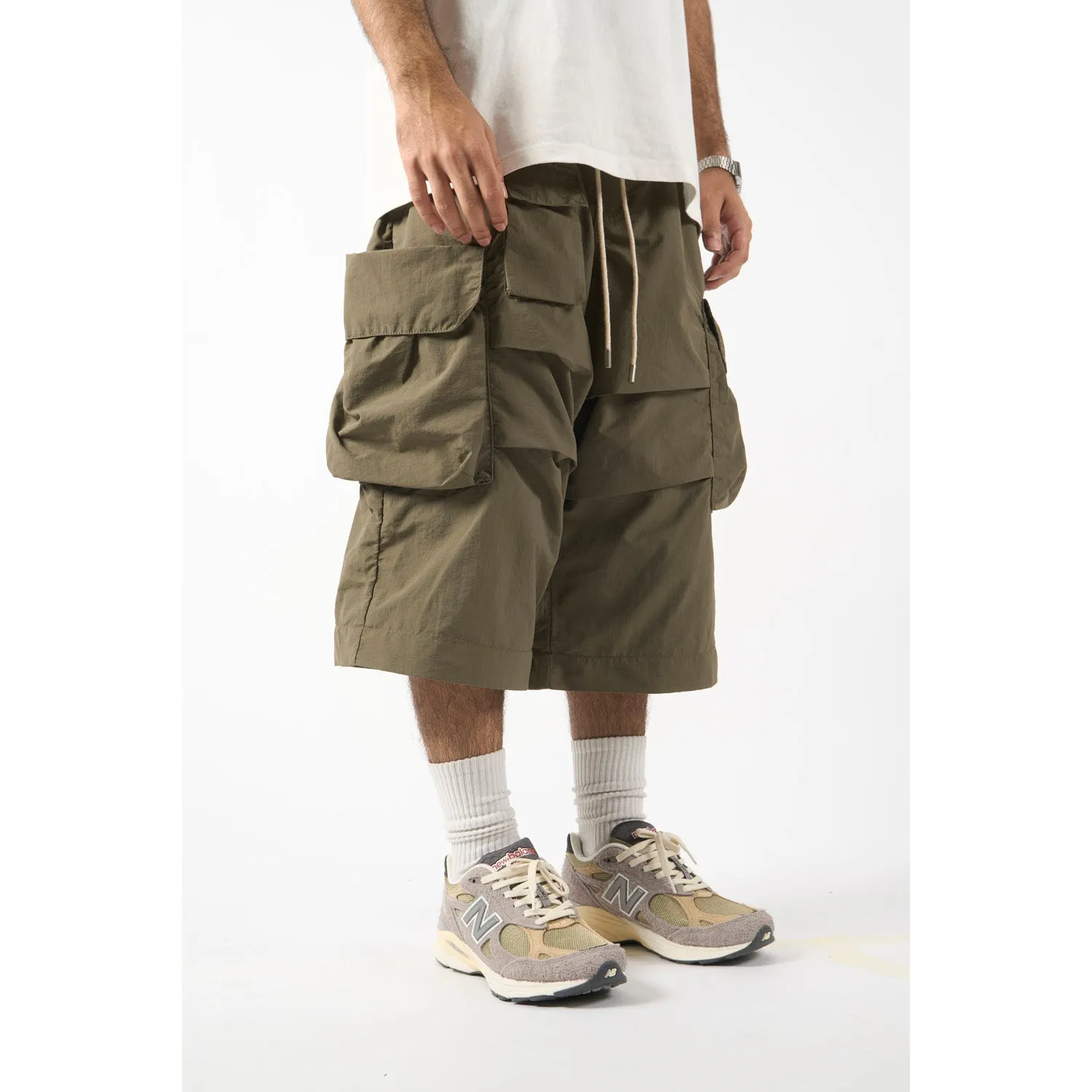 LAKH Adjustable Cargo Pants Ash