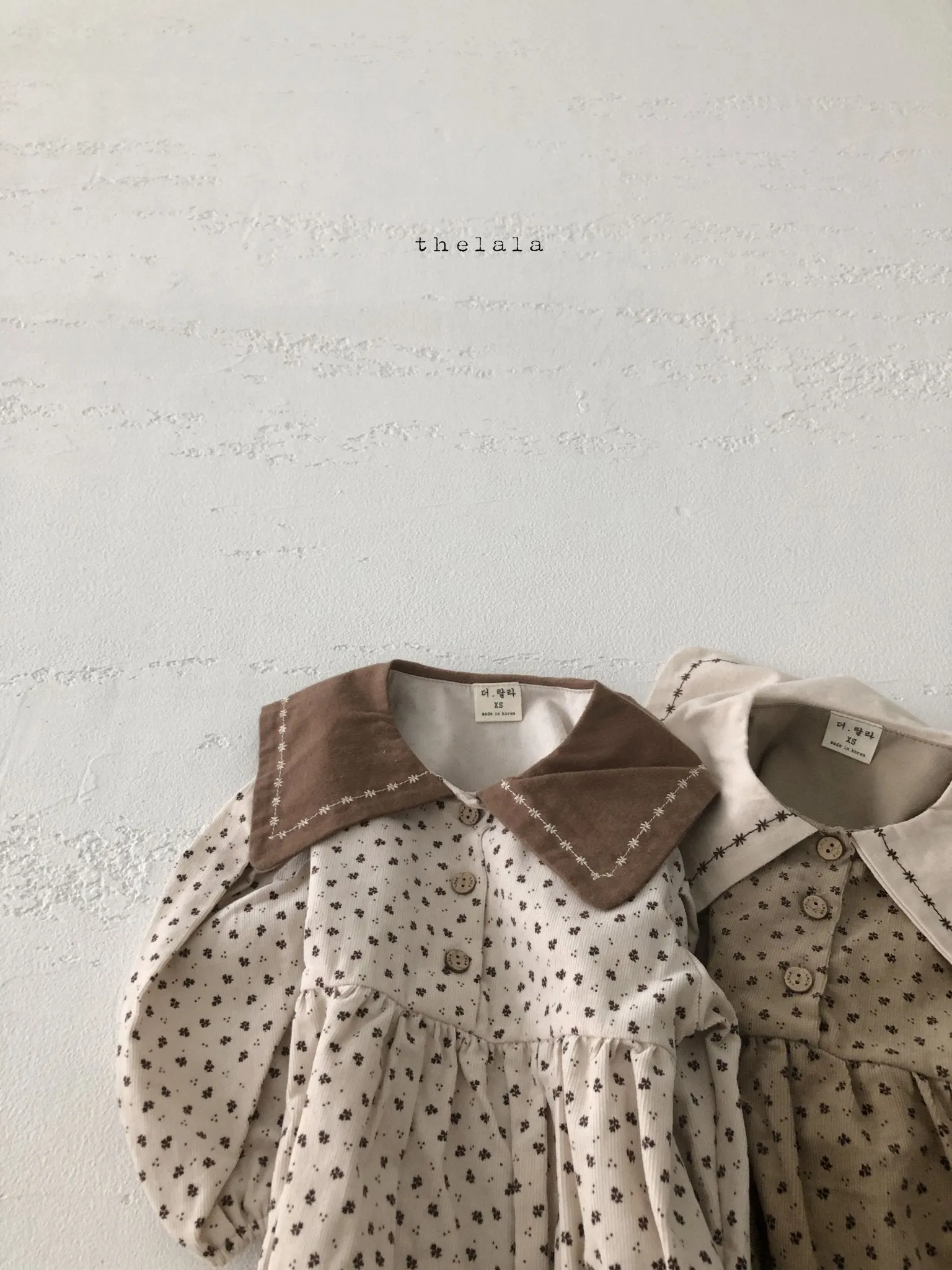 Lala Dolce Collar Romper (2 colour options)
