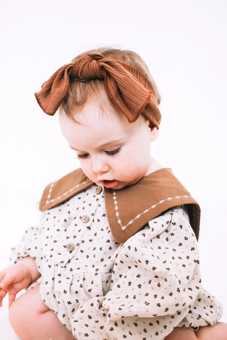 Lala Dolce Collar Romper (2 colour options)