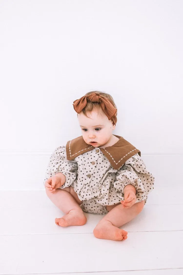 Lala Dolce Collar Romper (2 colour options)