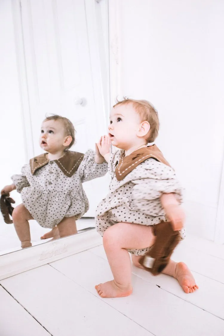 Lala Dolce Collar Romper (2 colour options)