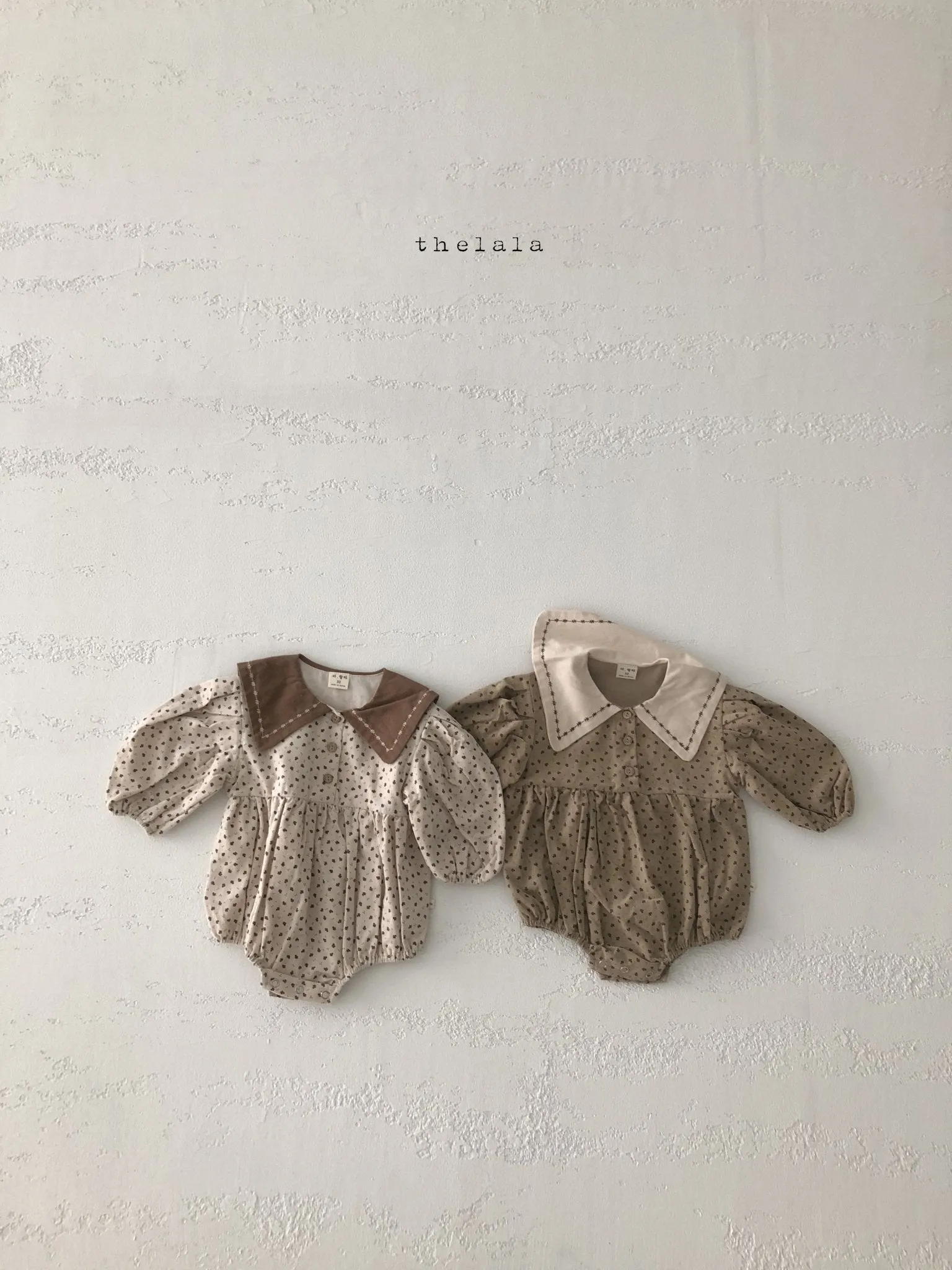 Lala Dolce Collar Romper (2 colour options)