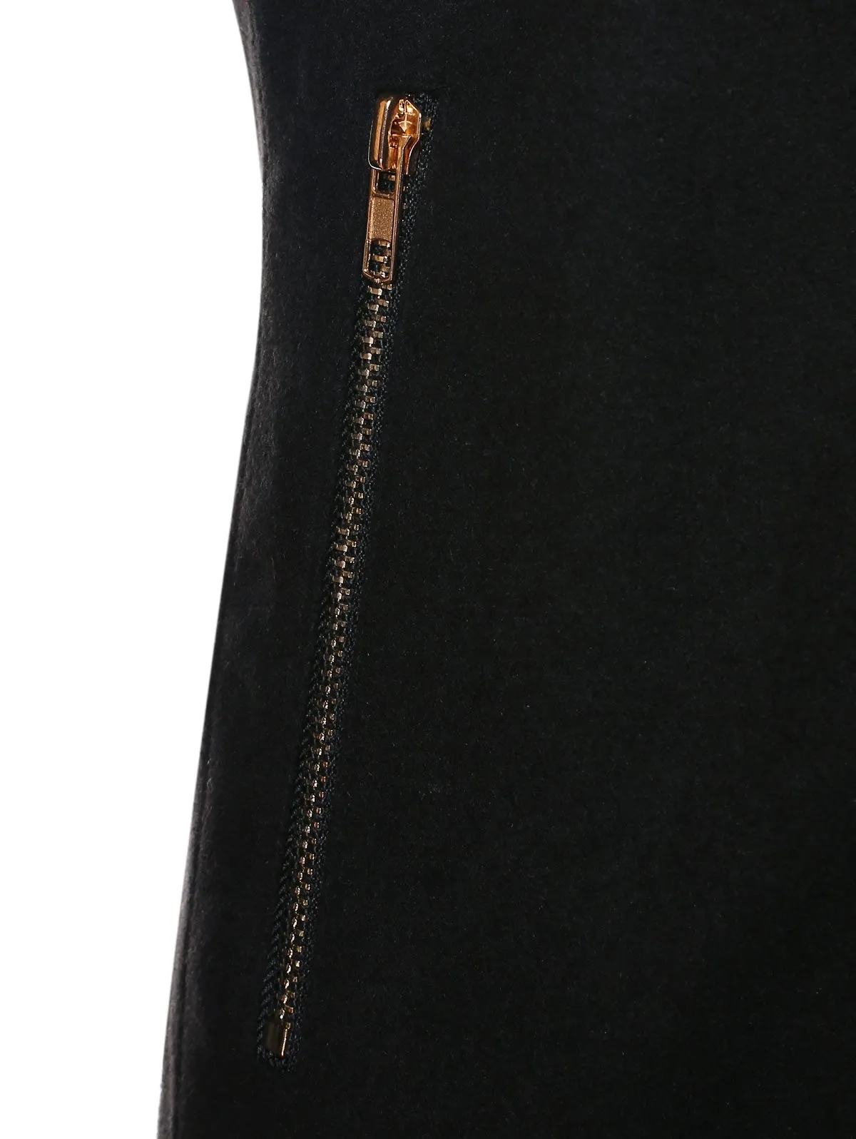 Lapel Collar Double Breasted Longline