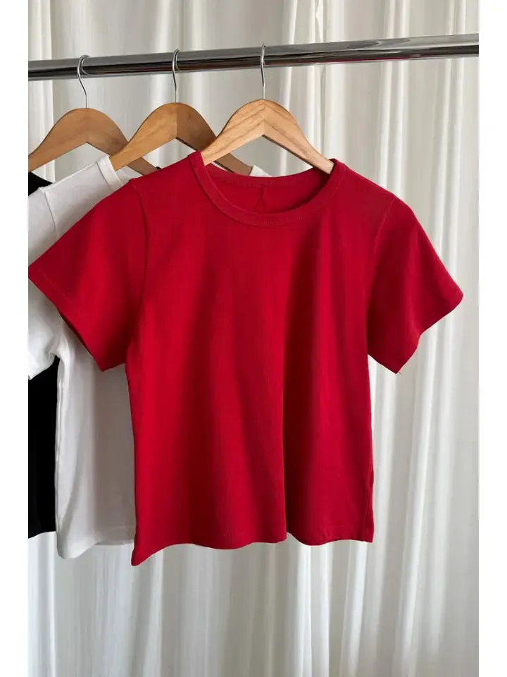 Le Bon Shoppe - The Little Boy Tee (Chili)